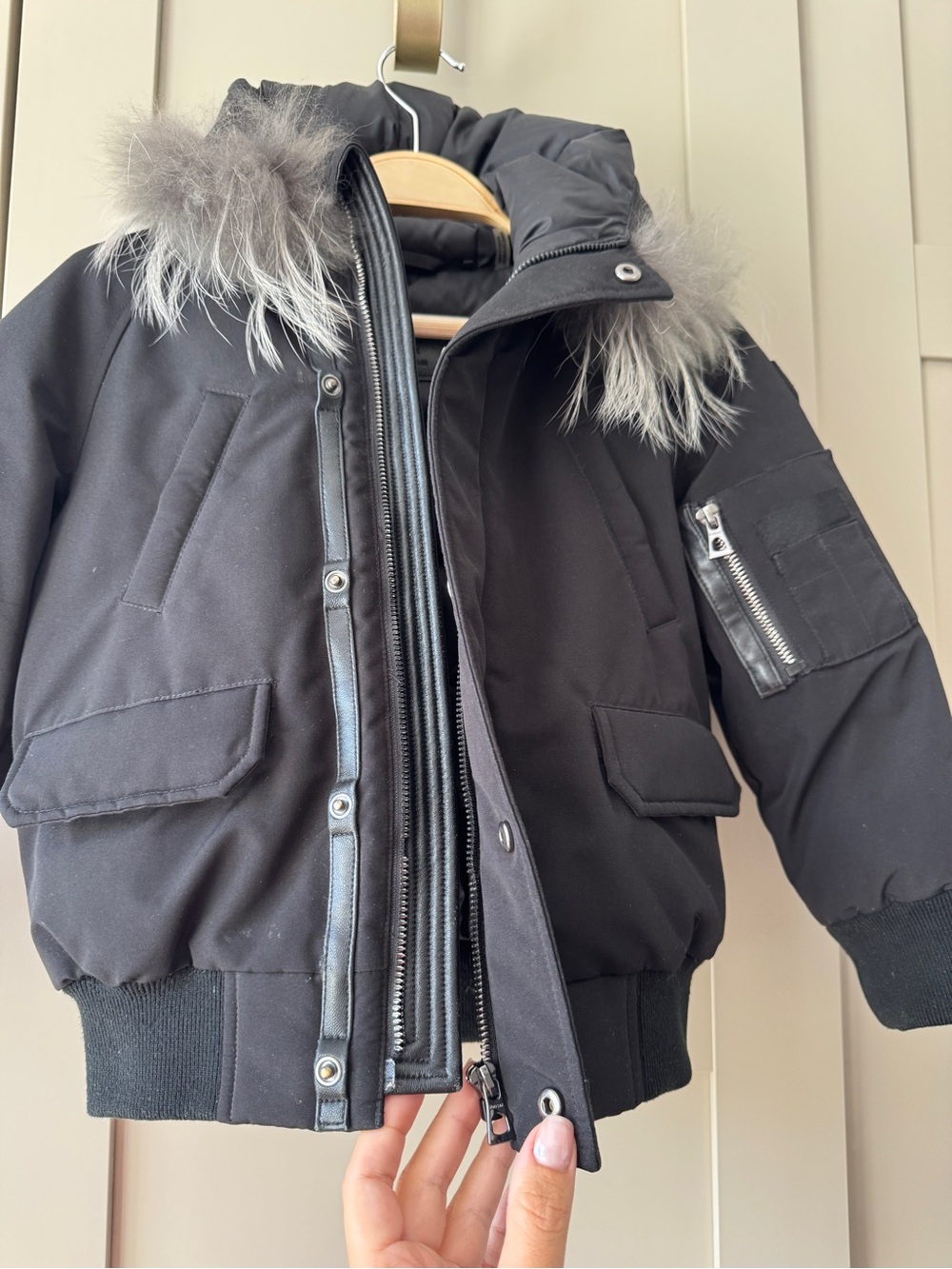 Kids Bomber Jacket - Picture 4 of 9
